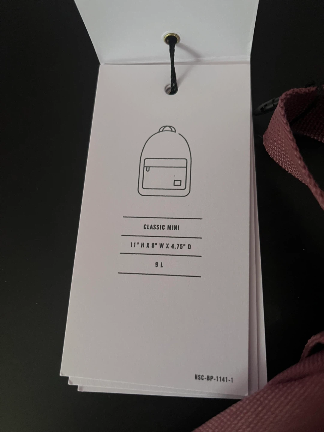 Herschel Classic Mini Backpack - Rose (Need Gone ASAP) - photo 3