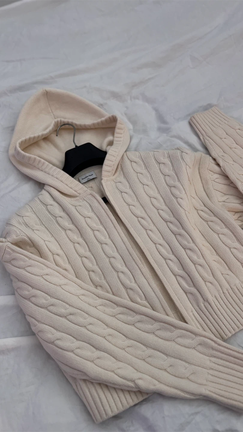 Aritzia Sunday Best Octavia Zip Hoodie 2xs