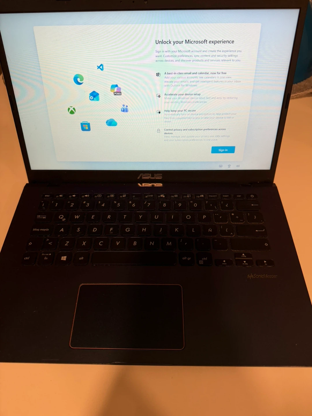 Asus A409MA Laptop - Blue - photo 4