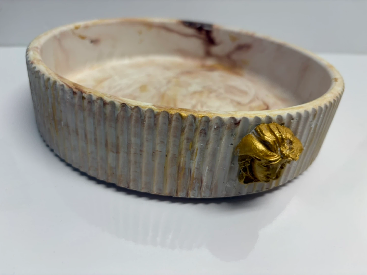 Handmade medusa Trinket Dish - Marble Decorative Bowl - photo 4