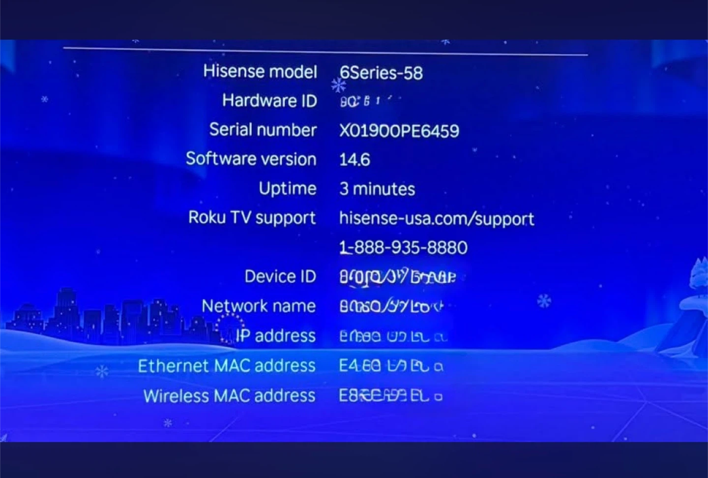 Hisense 6 Series 58" Roku TV - photo 2