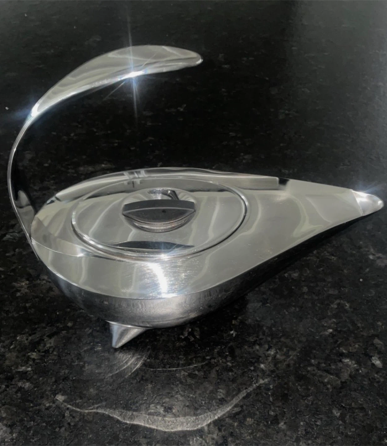 NEW Bodum Swan Teapot - Stainless Steel - photo 2