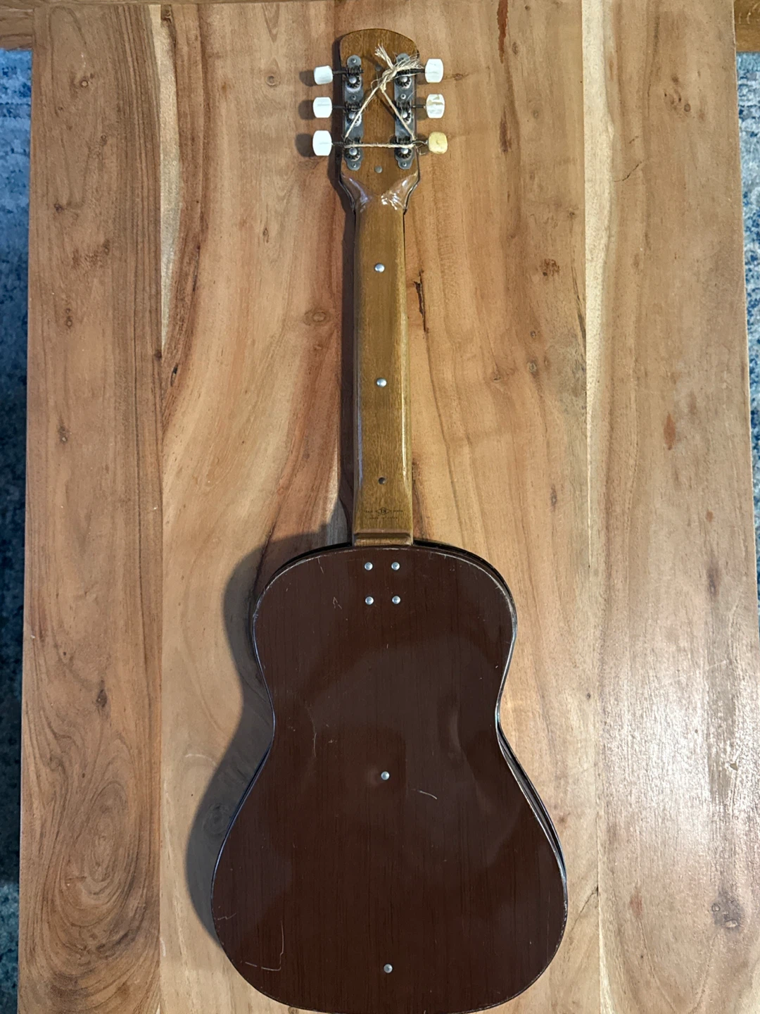 Vintage Children's Guitar with Bee Design - photo 5