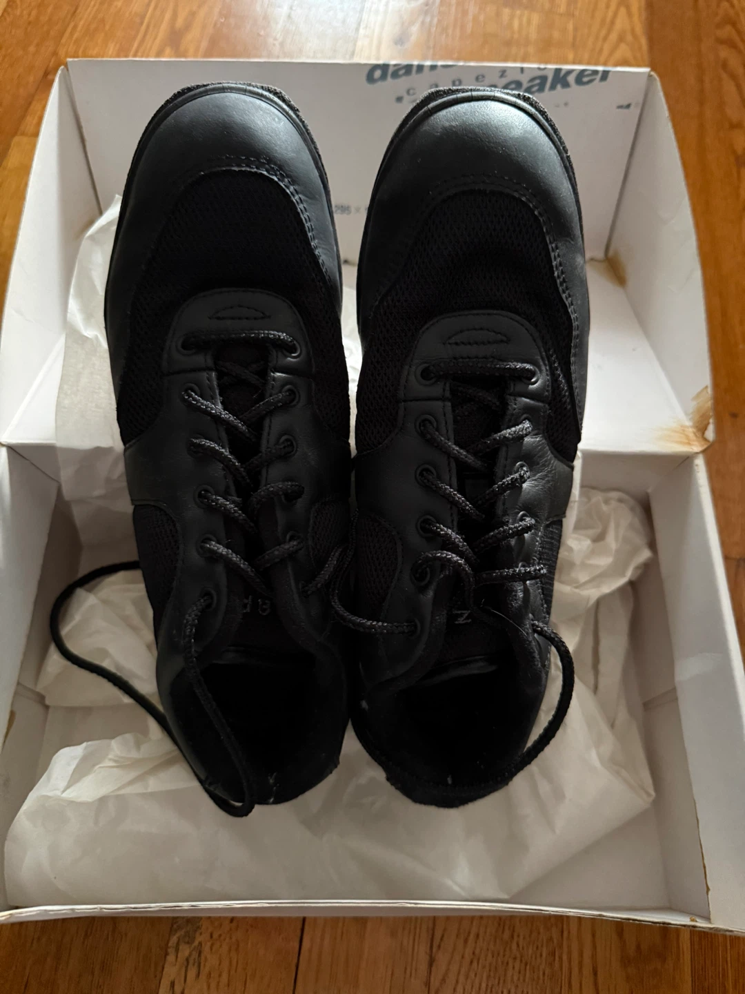 Capezio Black Dance Sneakers Size 7M