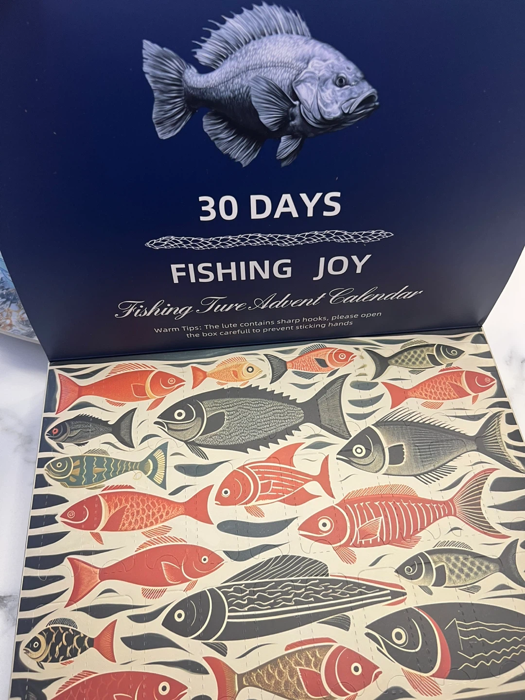 Fishing Joy Fishing Lure Advent Calendar - 30 Days