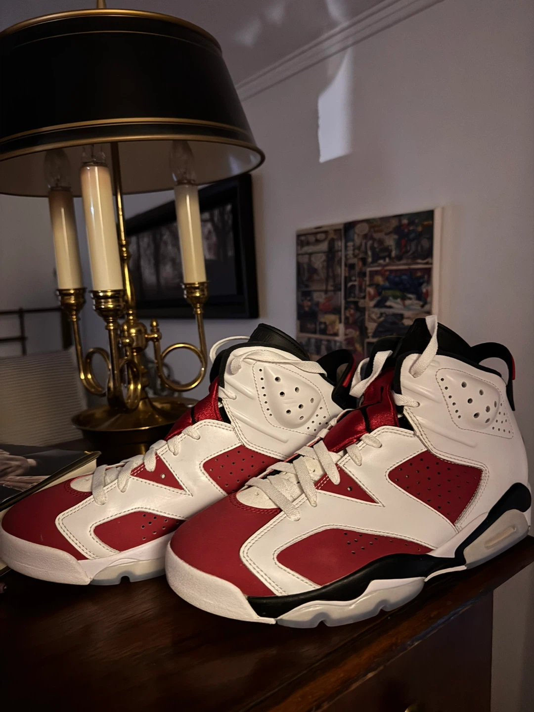 Nike Air Jordan 6 Retro Carmine - Size 10.5 - photo 2