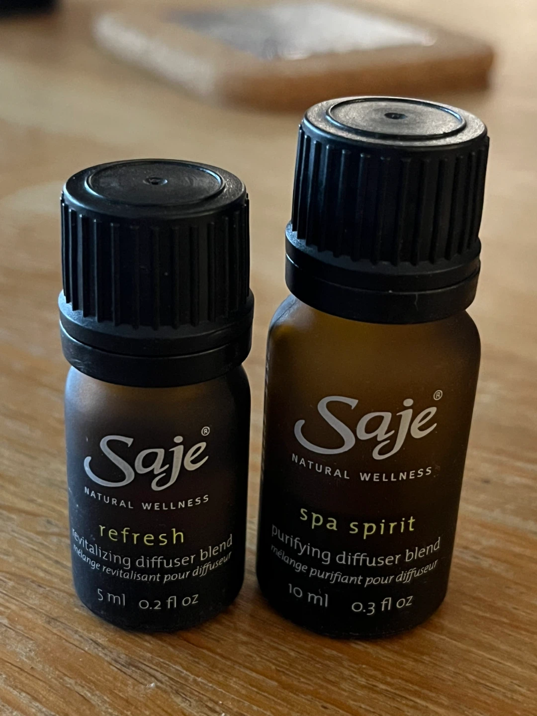 Saje Refresh & Spa Spirit Diffuser Blends