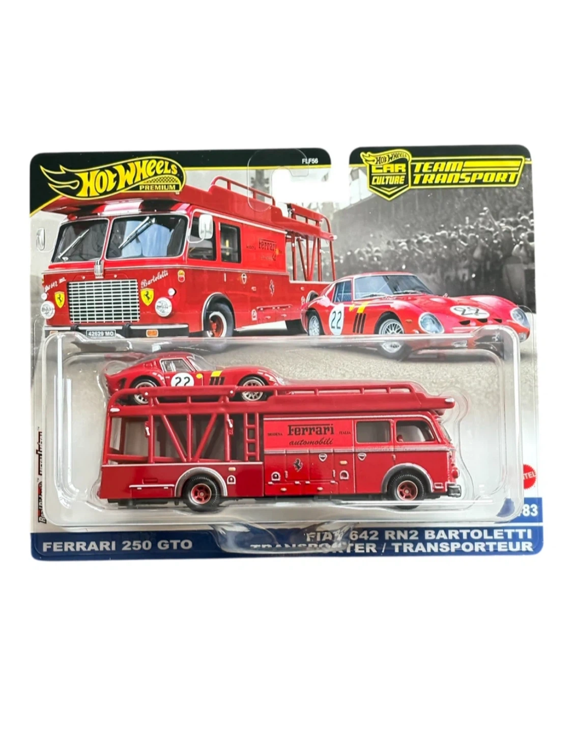 Hot Wheels Ferrari 250 GTO Team Transport