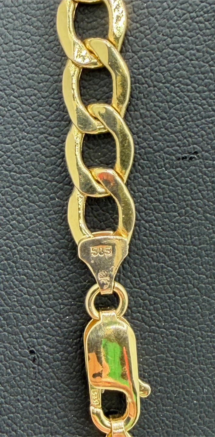14KT. Gold Chain Necklace, 17.6g, 7.0mm - photo 3