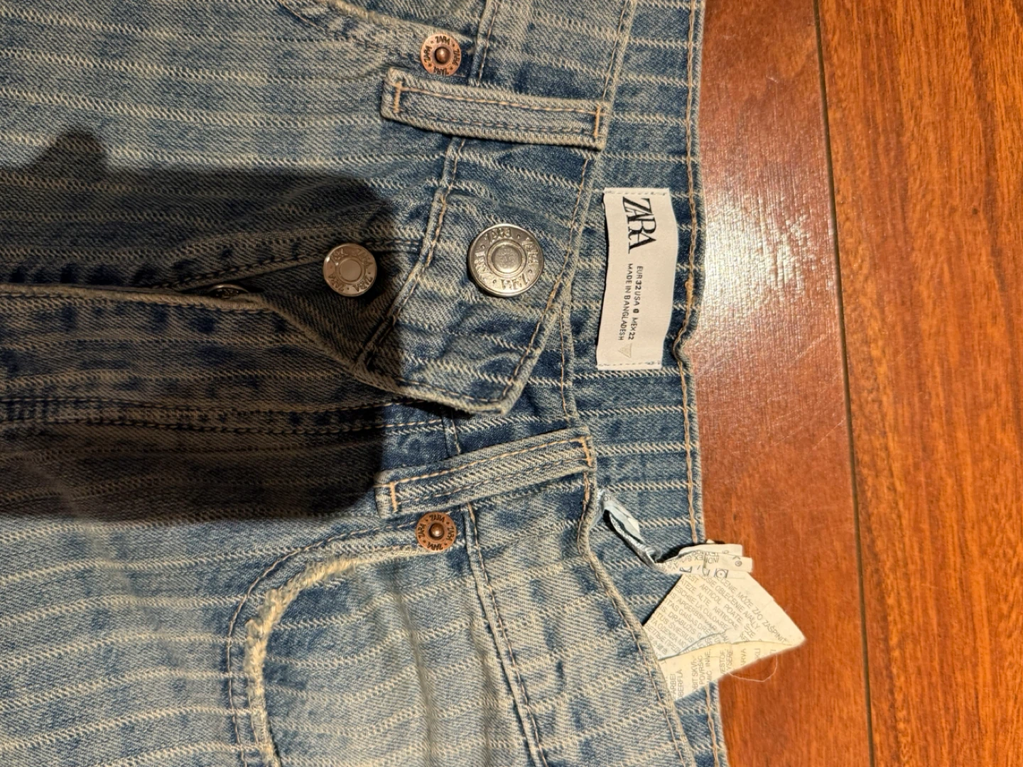 Zara Denim Shorts - photo 3