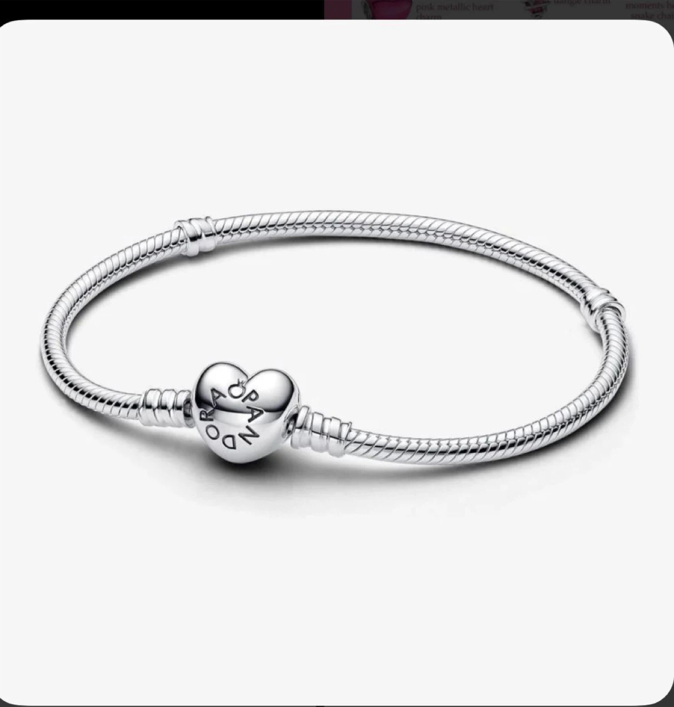 Pandora Silver Charm Bracelet - photo 3