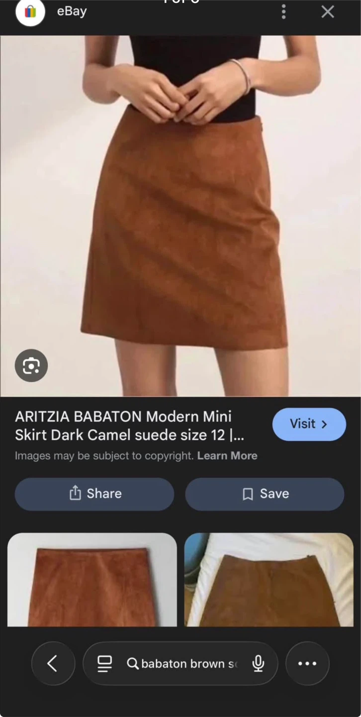 Babaton Aritzia Modern Mini Skirt Size 6