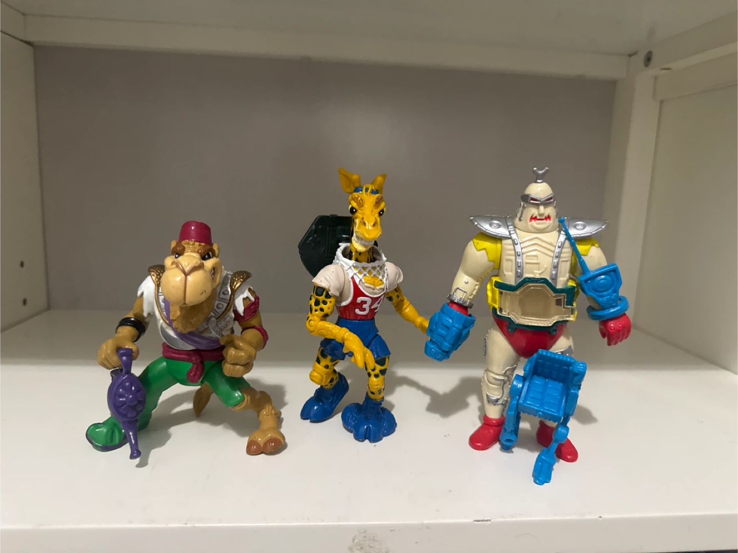 Vintage Animal Mutant Warrior Action Figures