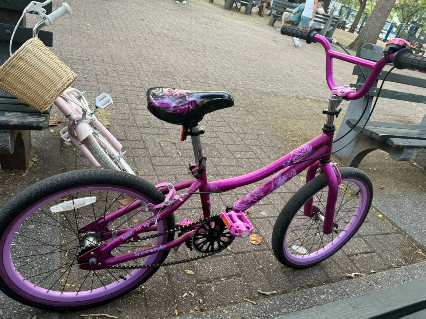 Girls' Freestyle Bike - Pink & Purple - photo 2