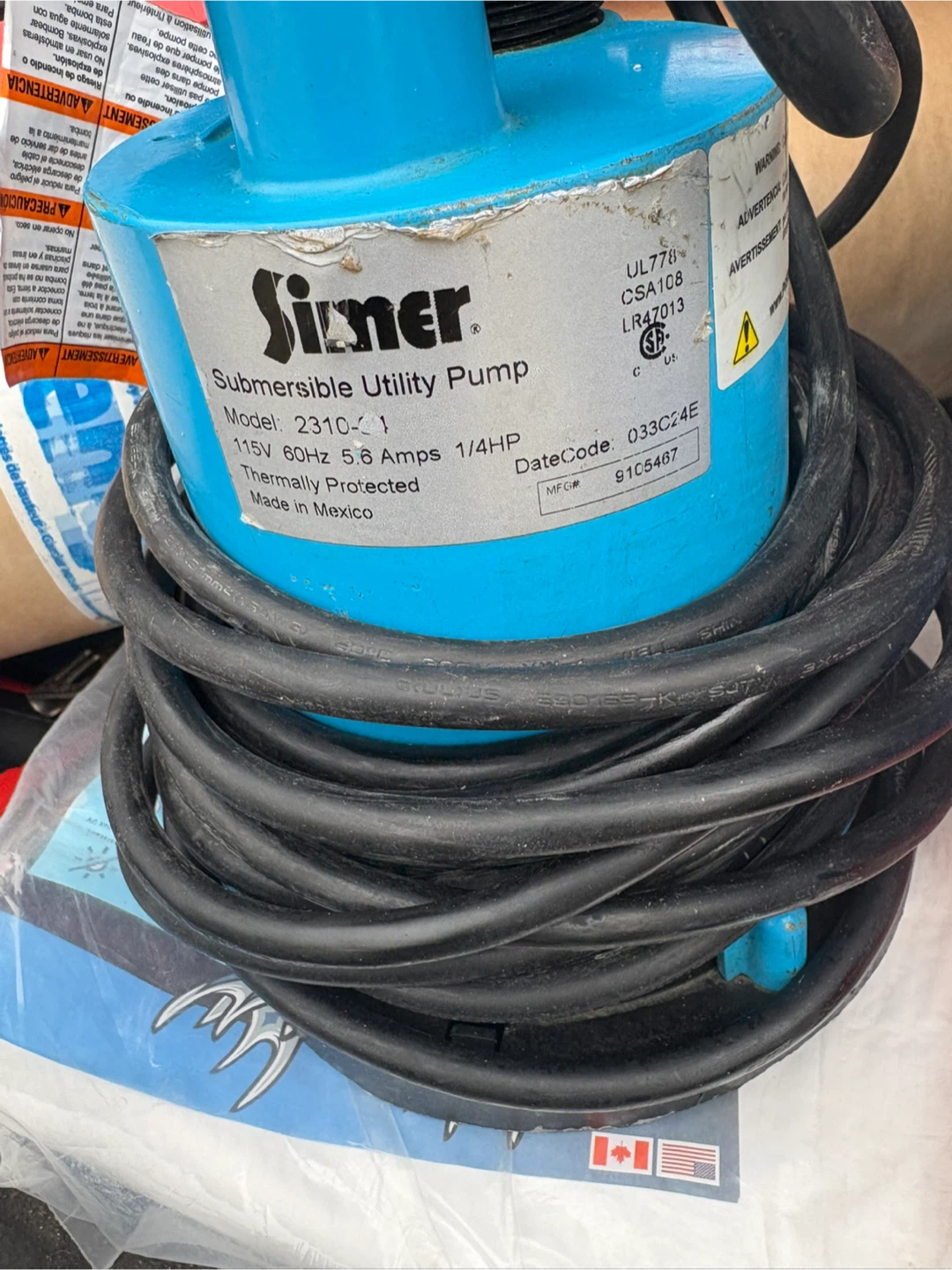 Simer 2310C-1 Submersible Utility Pump - photo 4