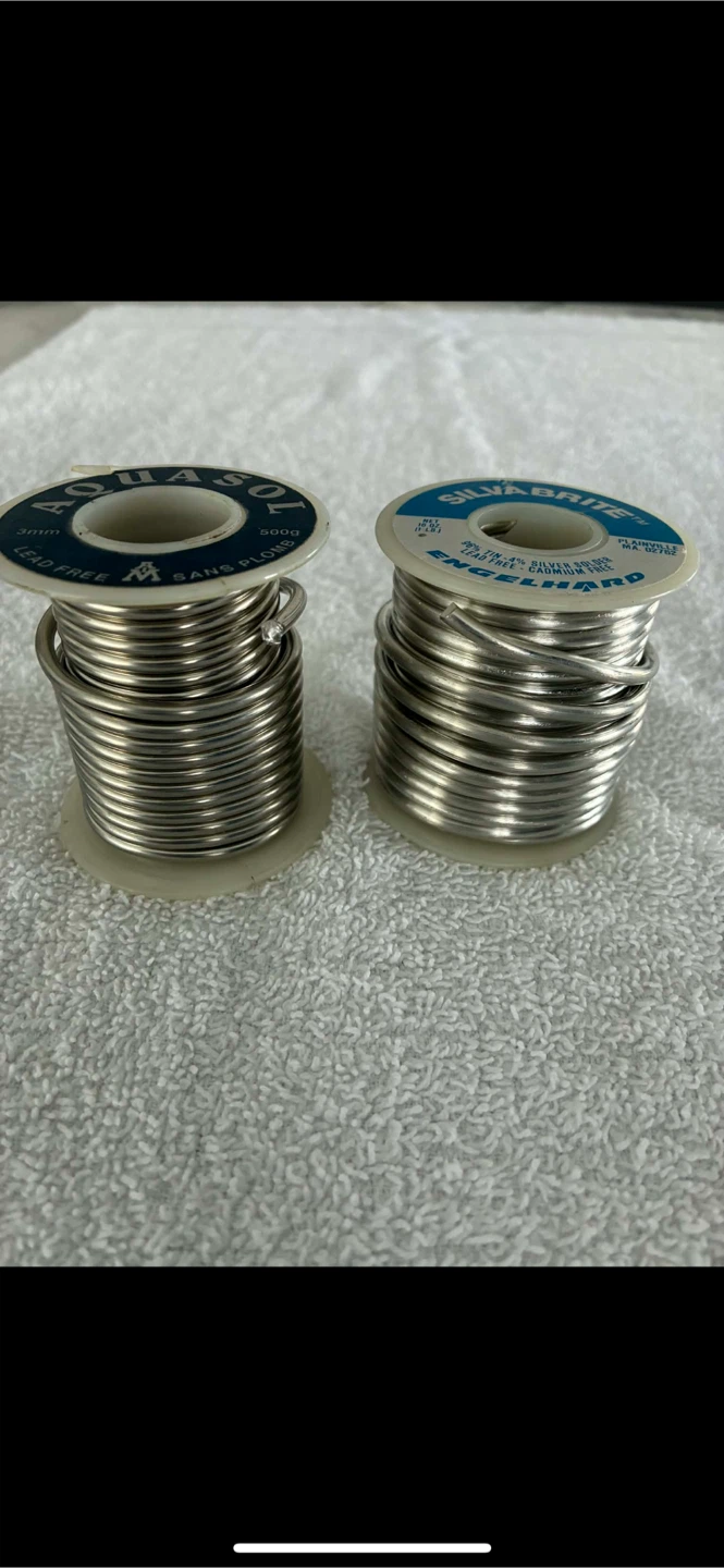 Aqua Sol & Silva Brite Lead Free Solder