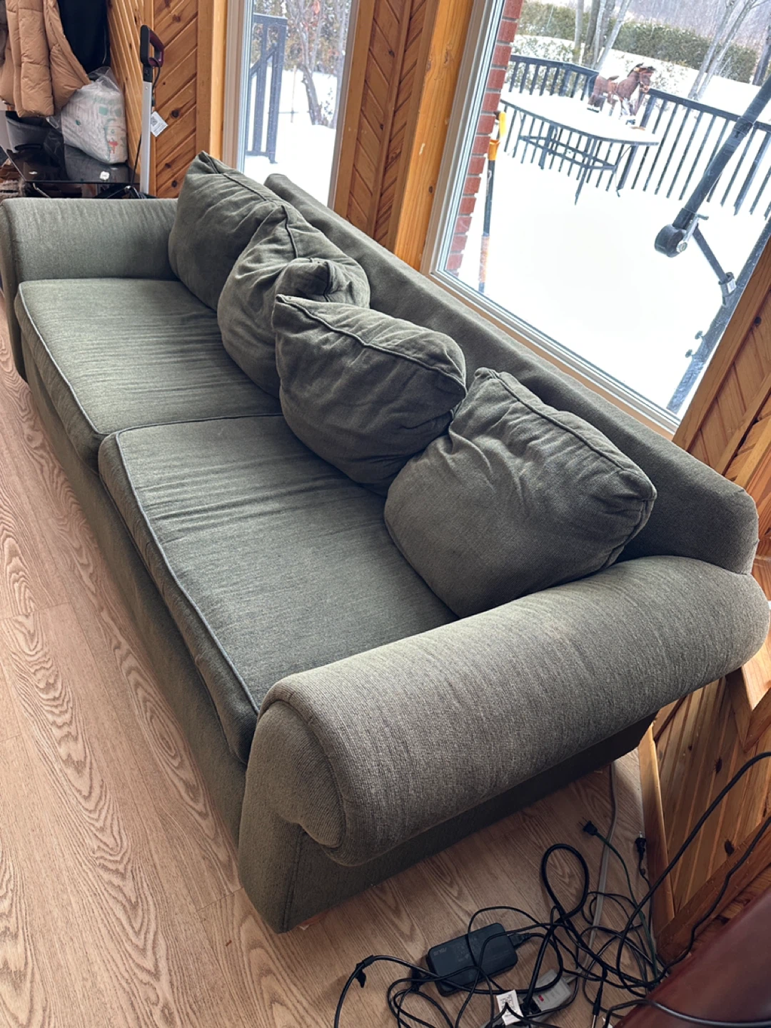Beautiful Green Sklar Peppler 3-Seater Sofa (CAN DELIVER) - photo 4