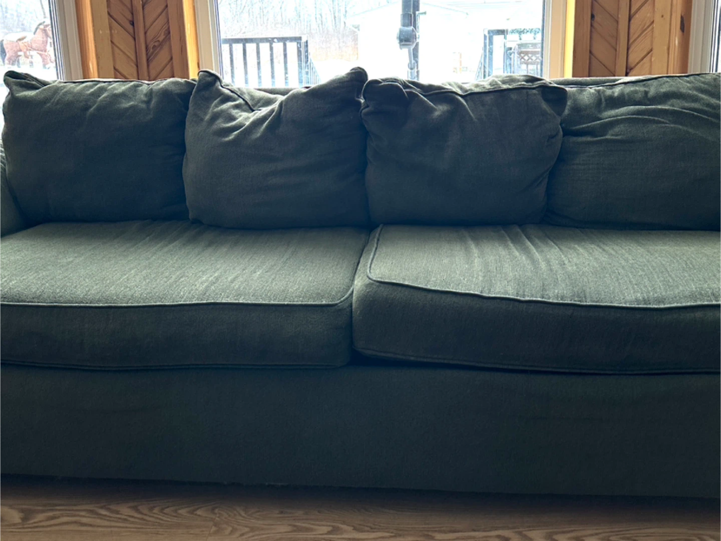 Beautiful Green Sklar Peppler 3-Seater Sofa (CAN DELIVER) - photo 3