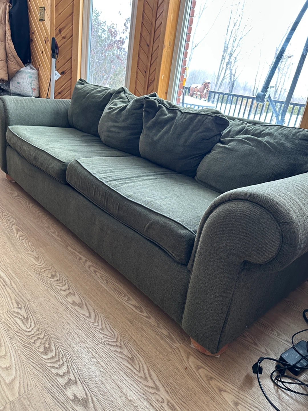 Beautiful Green Sklar Peppler 3-Seater Sofa (CAN DELIVER) - photo 5