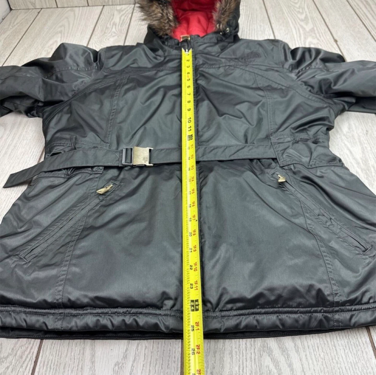 The North Face Women's XL/TG olive green/ orange Jacket - photo 2