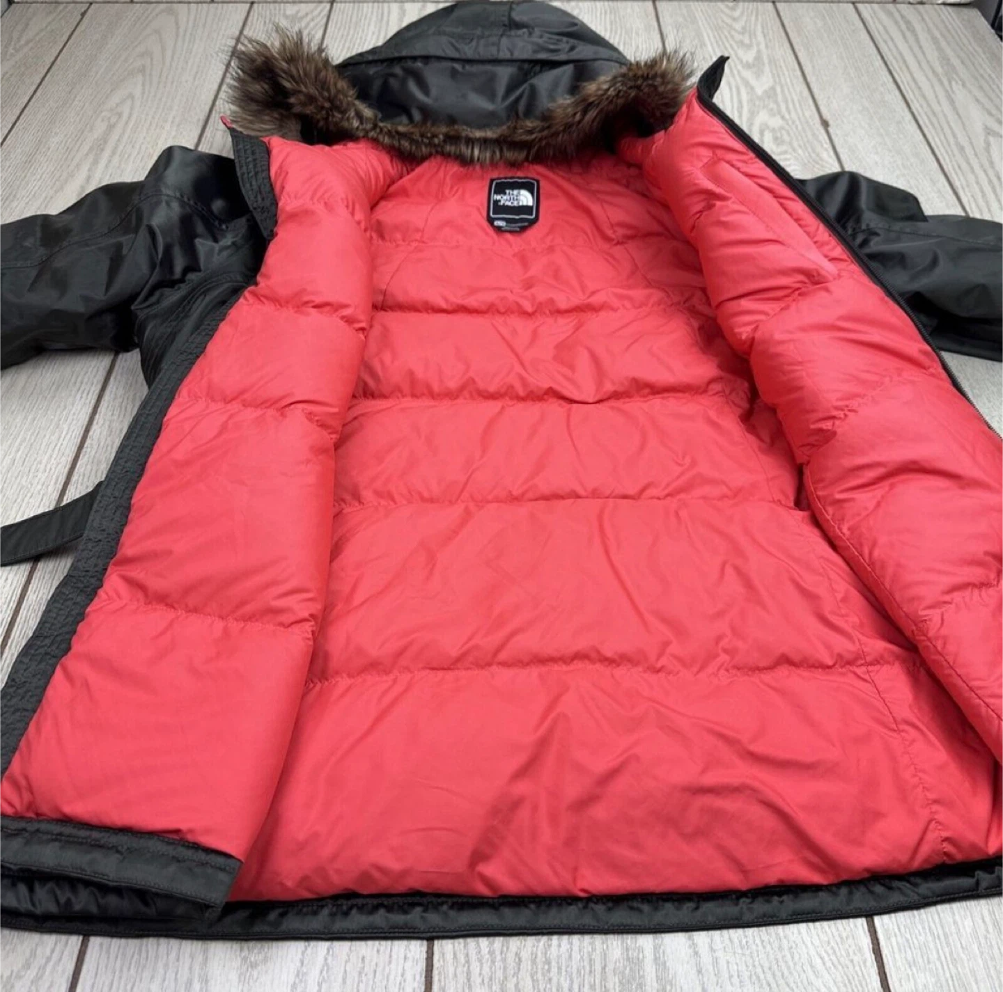 The North Face Women's XL/TG olive green/ orange Jacket - photo 5