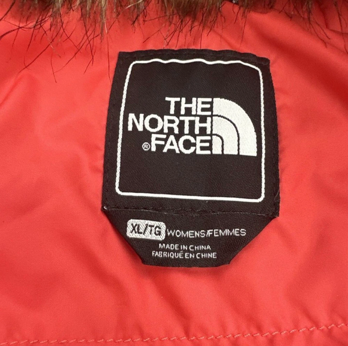 The North Face Women's XL/TG olive green/ orange Jacket - photo 4