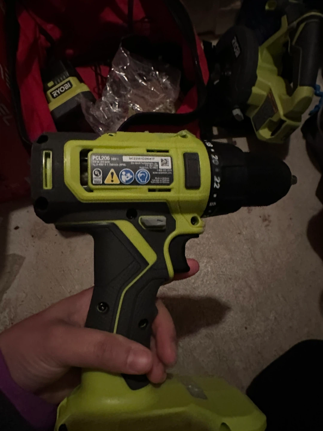 Ryobi PCL206 18V Cordless Drill - photo 2