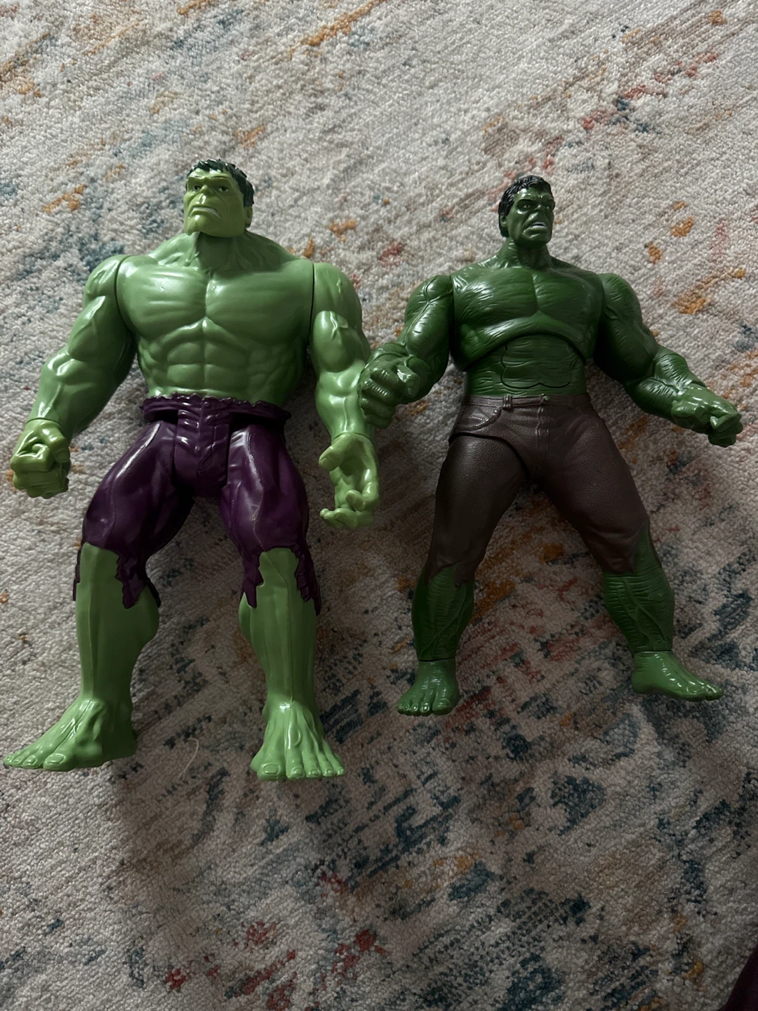 Hulk Action Figures - Two Figures