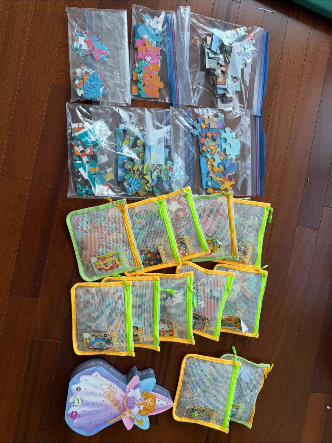 19 bags Mideer Jigsaw Puzzles - Variety of Themes - photo 2