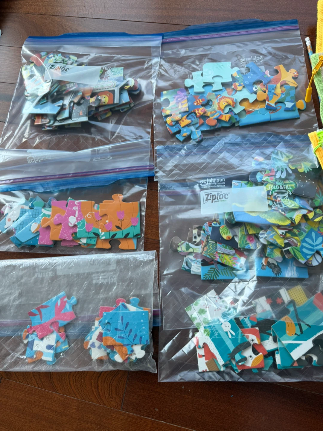 19 bags Mideer Jigsaw Puzzles - Variety of Themes - photo 5