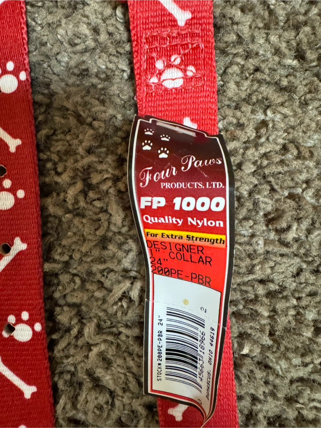 Four Paws Designer Dog Collar 24"