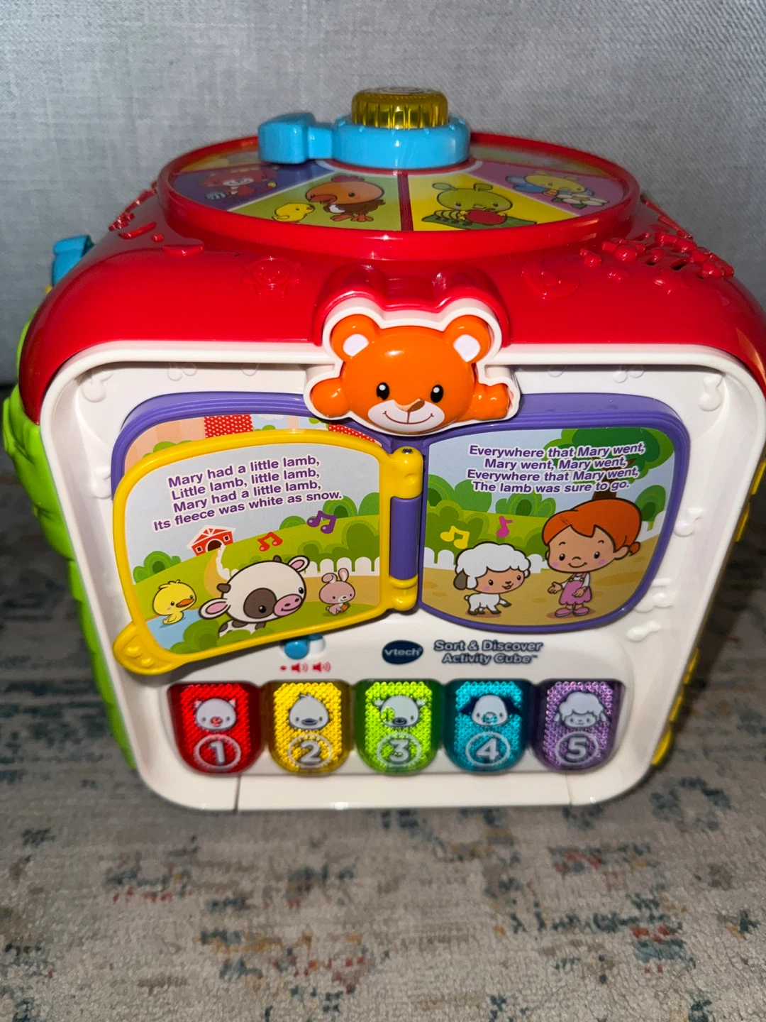 VTech Sort & Discover Activity Cube