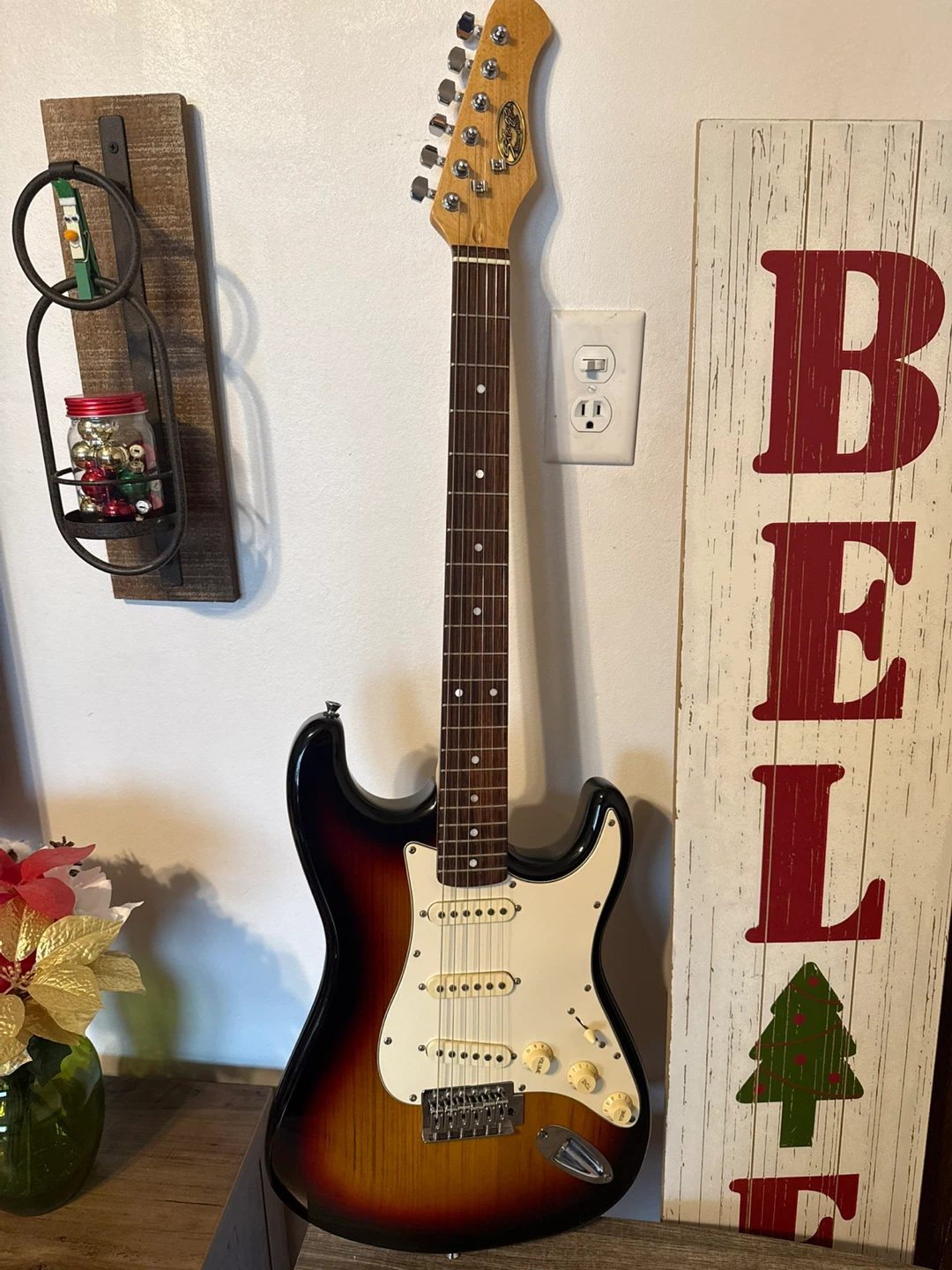 Stagg Universal of Music Sunburst Electric Guitar