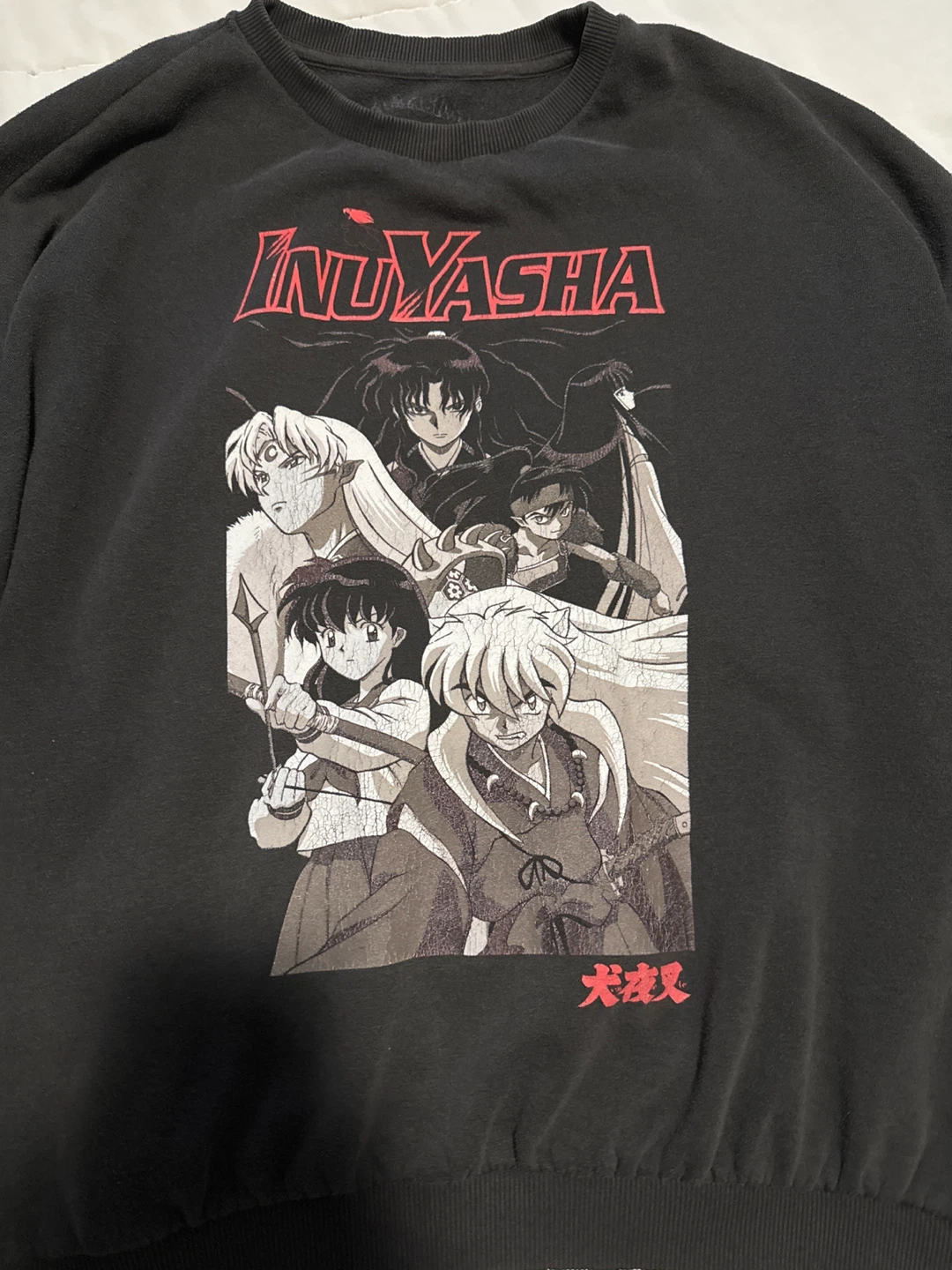 Inuyasha Black Crewneck Sweater - photo 2