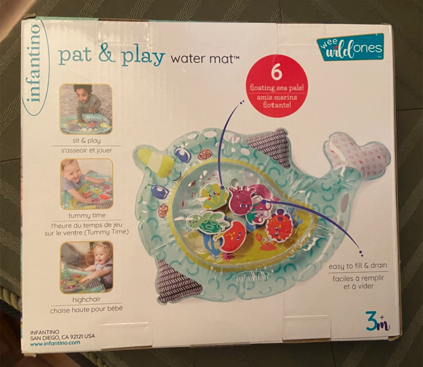 Infantino Pat & Play Water Mat - New in Box - photo 2