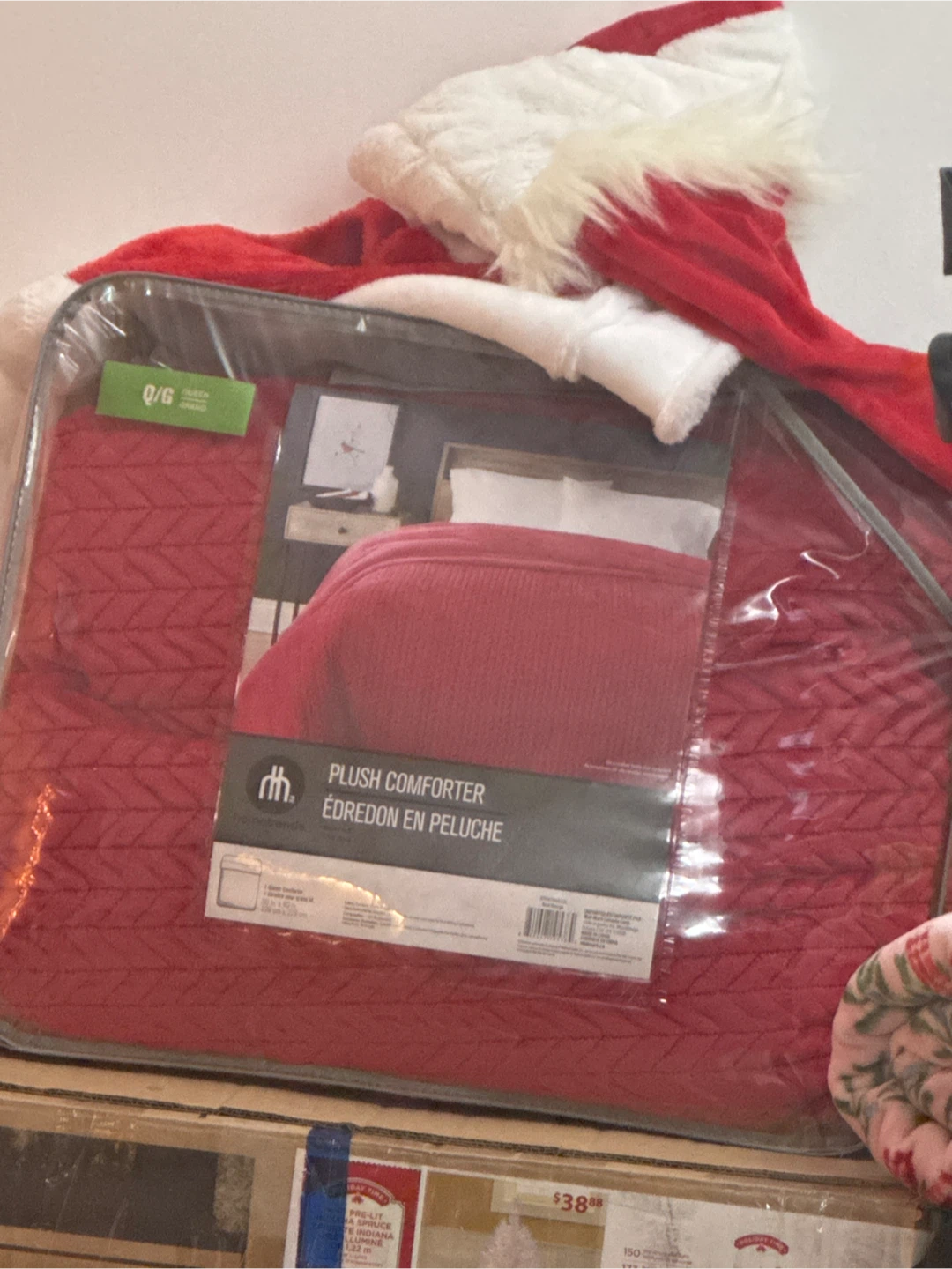 RH Plush Comforter Queen/Grand