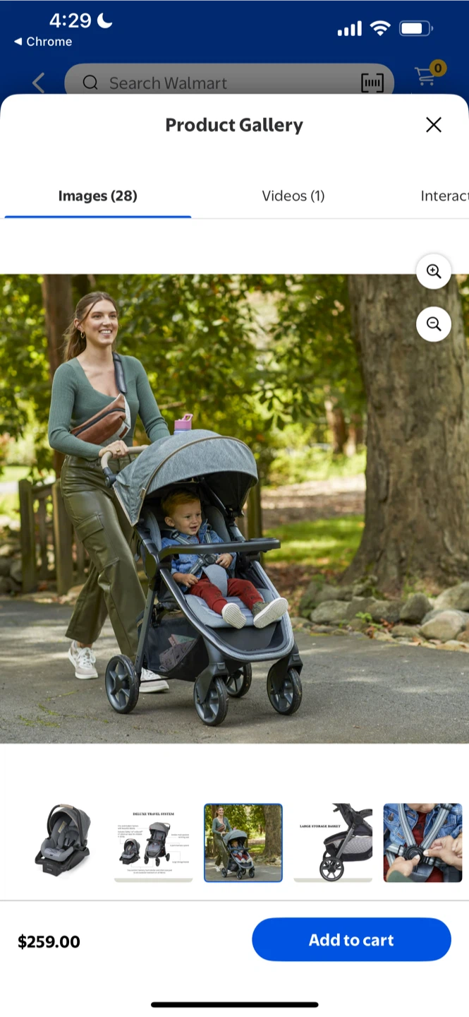 Safety 1st Deluxe Travel System Stroller & Car Seat - photo 5