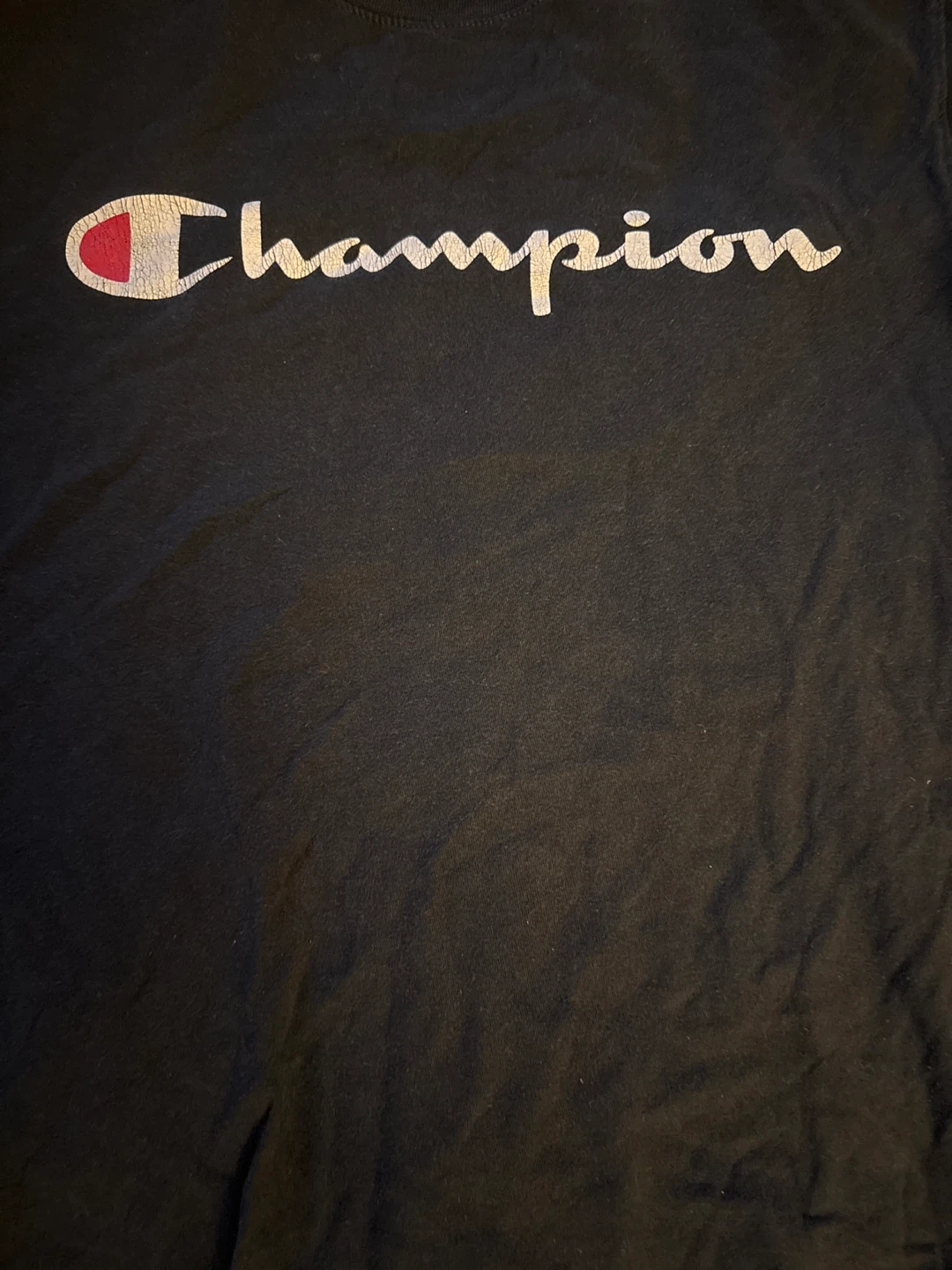 Champion Black T-Shirt