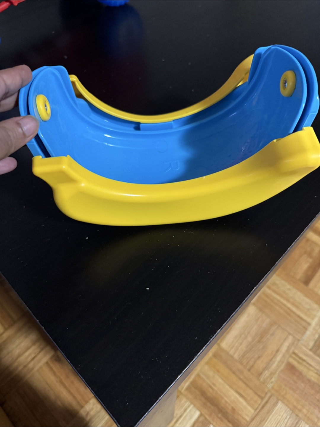 Portable Travel Potty Foldable Toilet - Blue & Yellow - photo 4