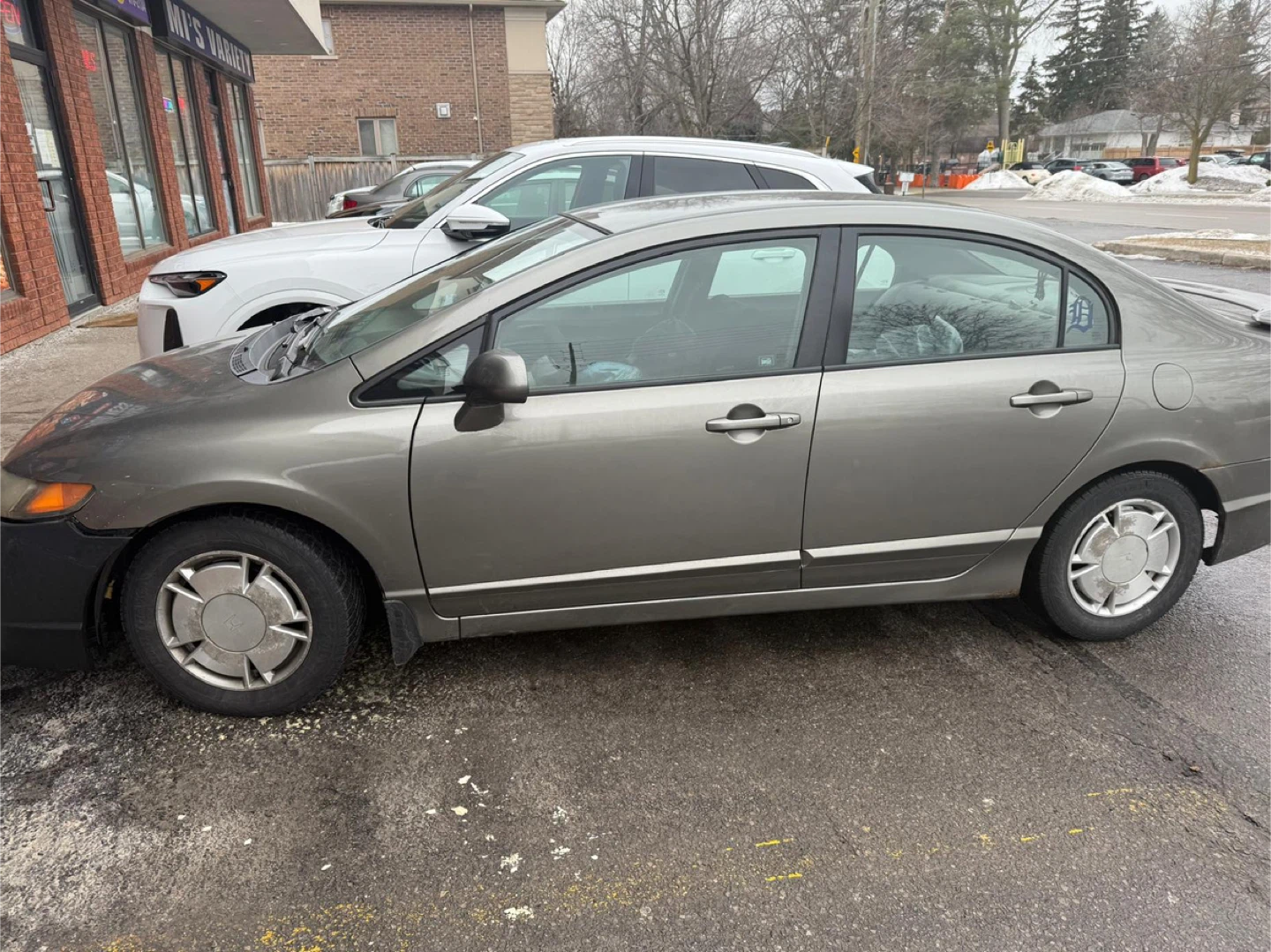 2008 Honda Civic Sedan - Grey - photo 4