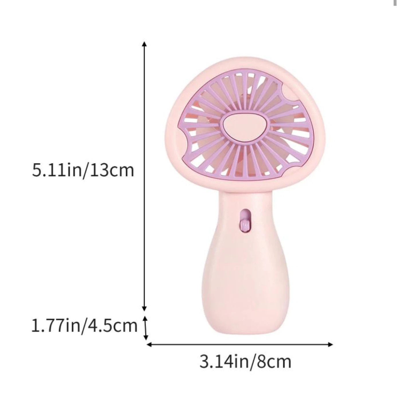 Mushroom Style Handheld Portable Fan - photo 2