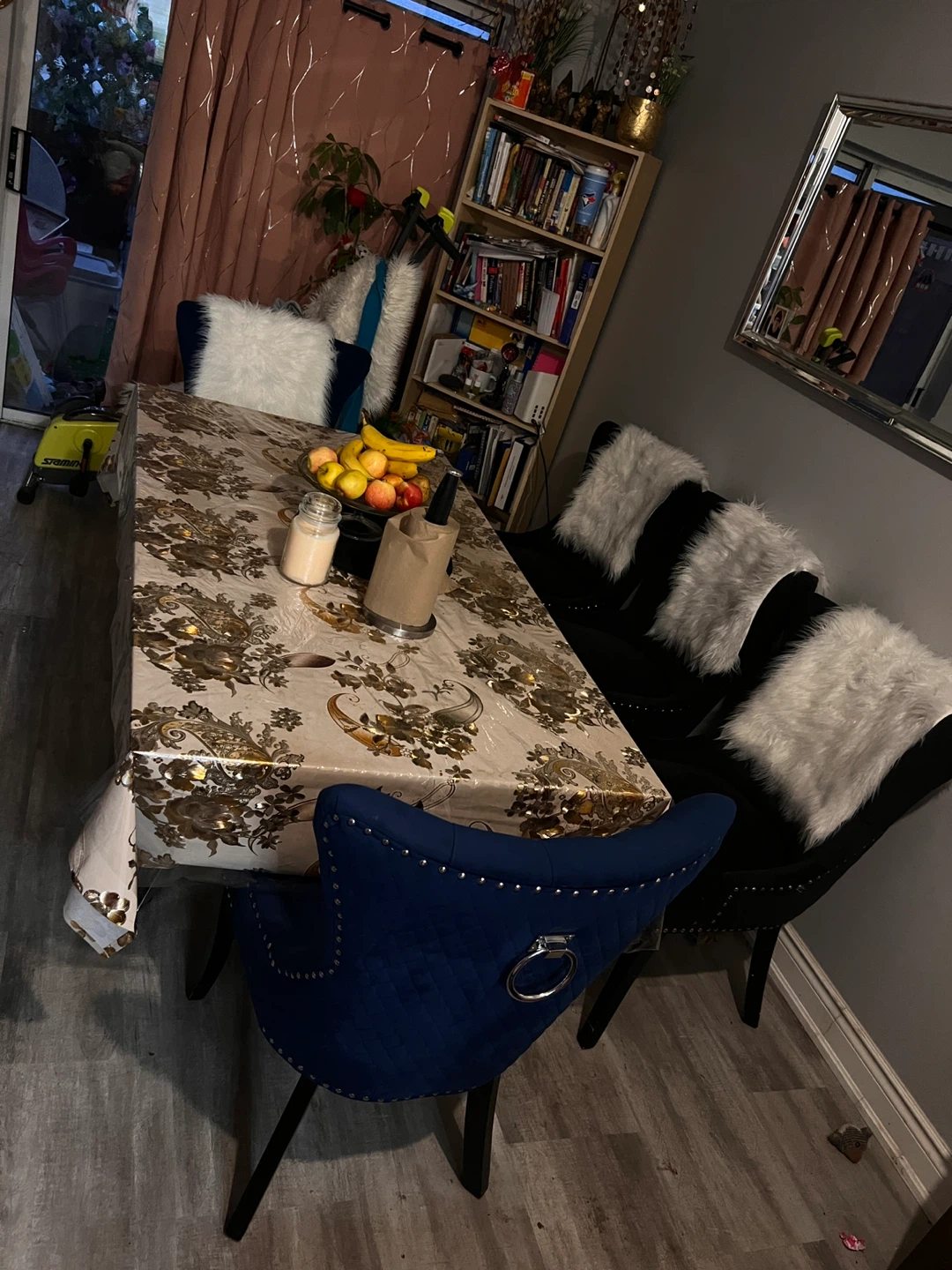 Dining glass Table Set with chairs - photo 3