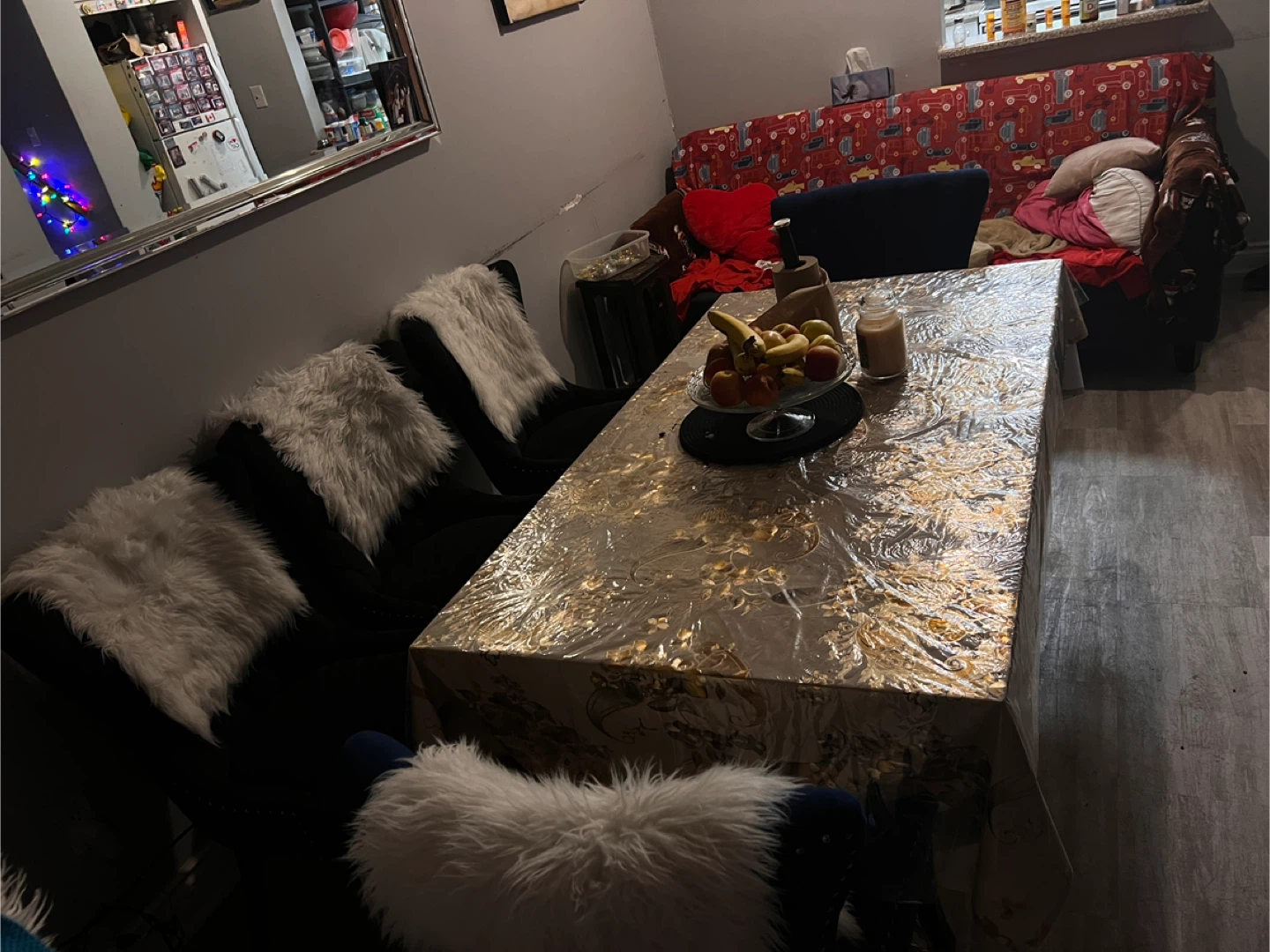 Dining glass Table Set with chairs - photo 4