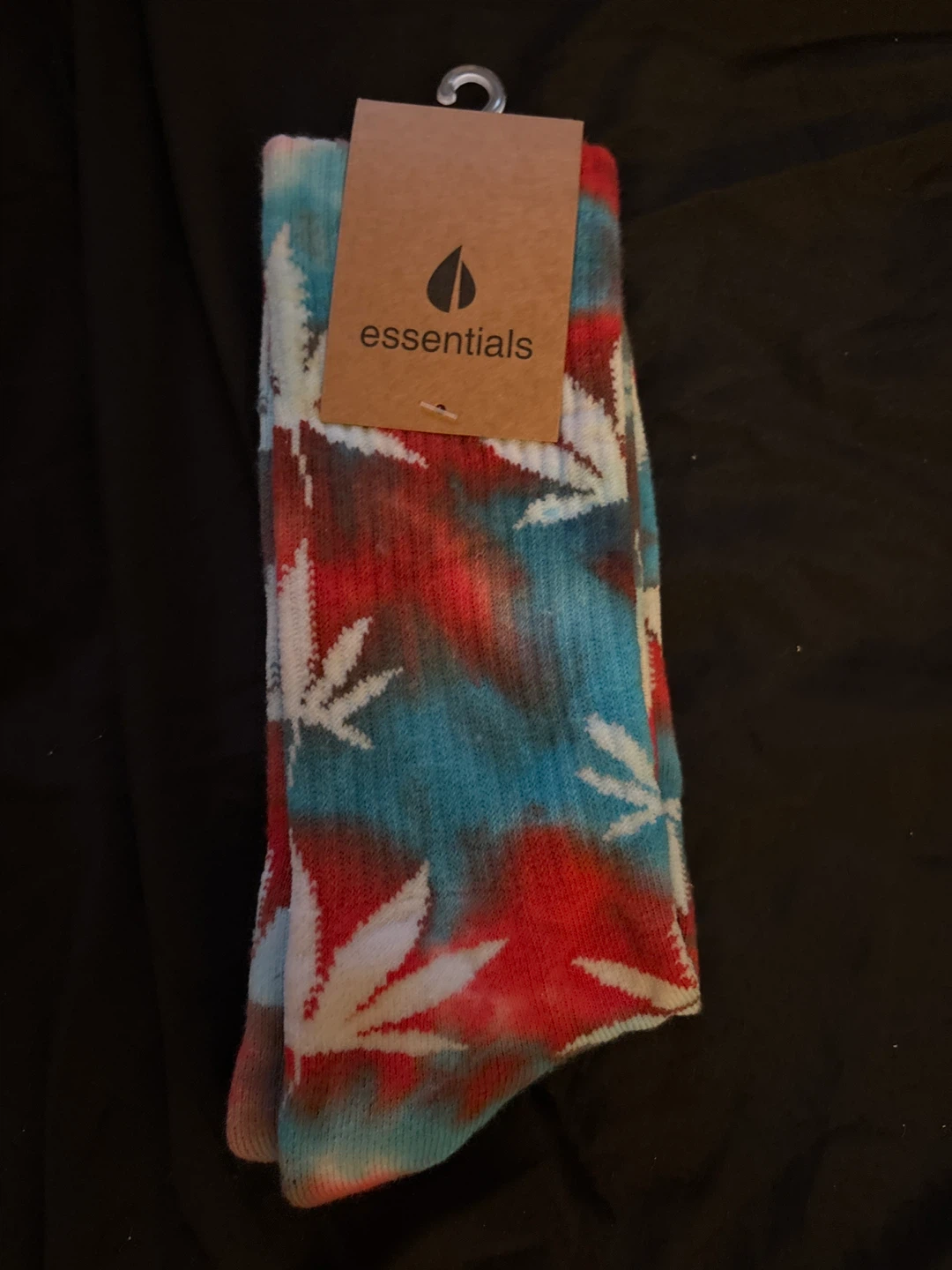 Essentials Socks - Red, Blue, White