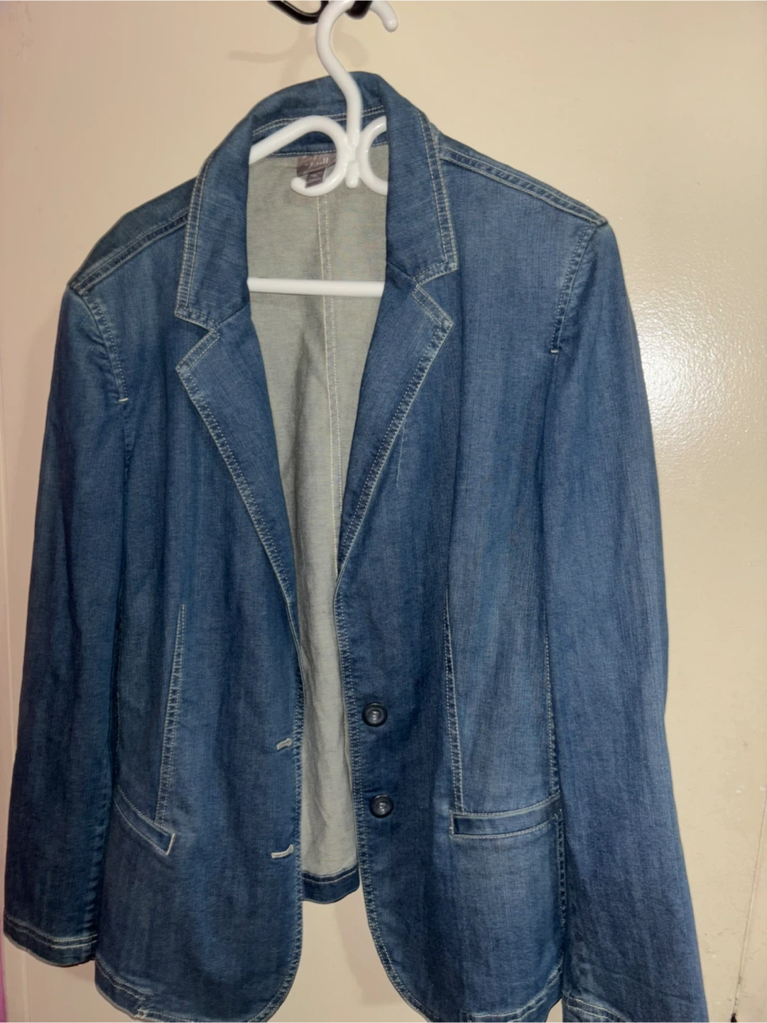J.Jill Denim Blazer - Size XL - photo 4