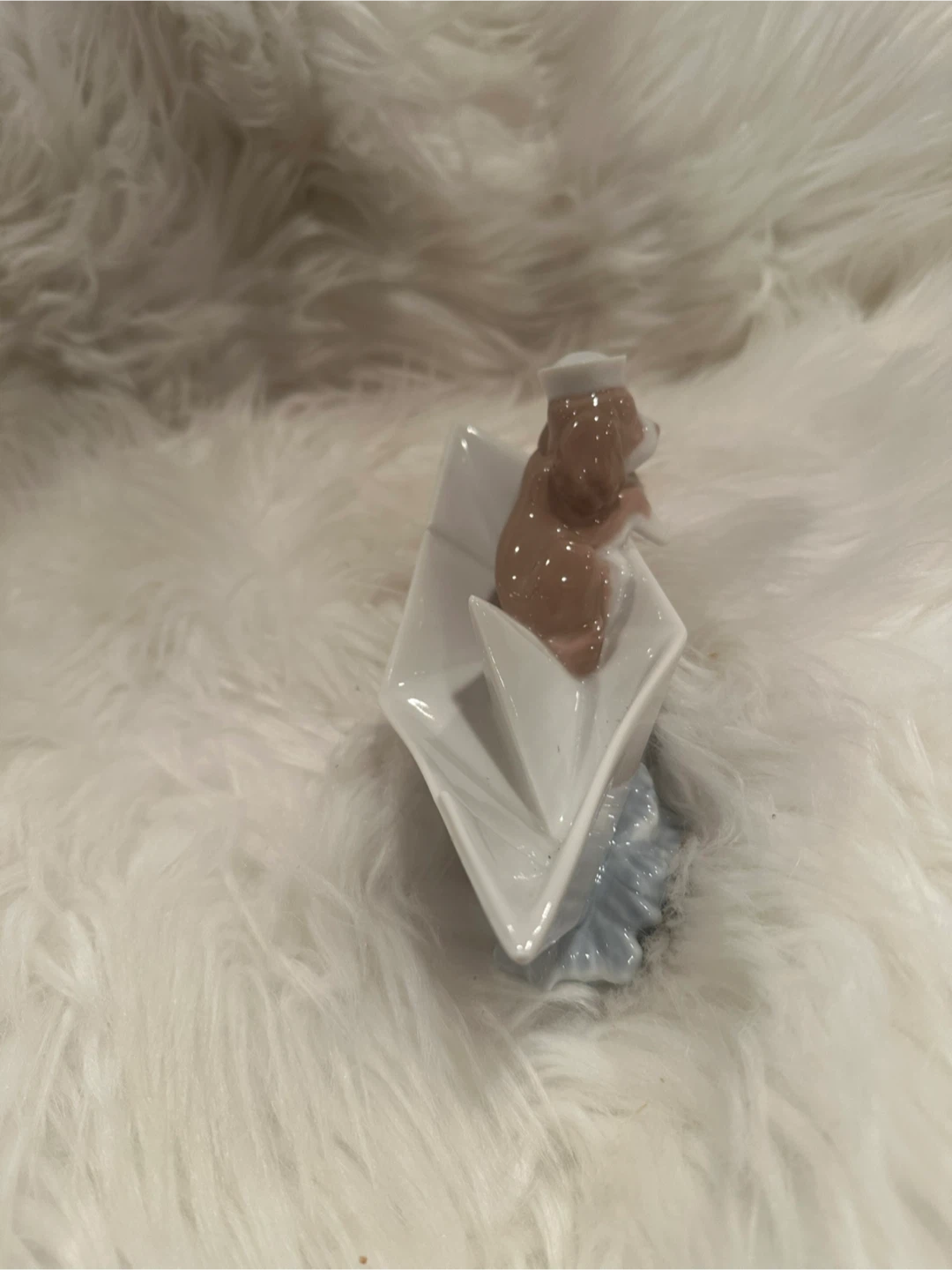 Lladro Puppy in Paper Boat Figurine - photo 5