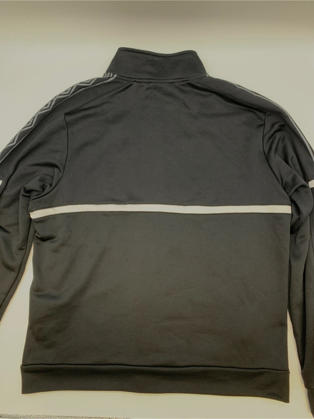 Umbro Black Track Jacket Men’s Large L Athletic Sportswear - photo 3
