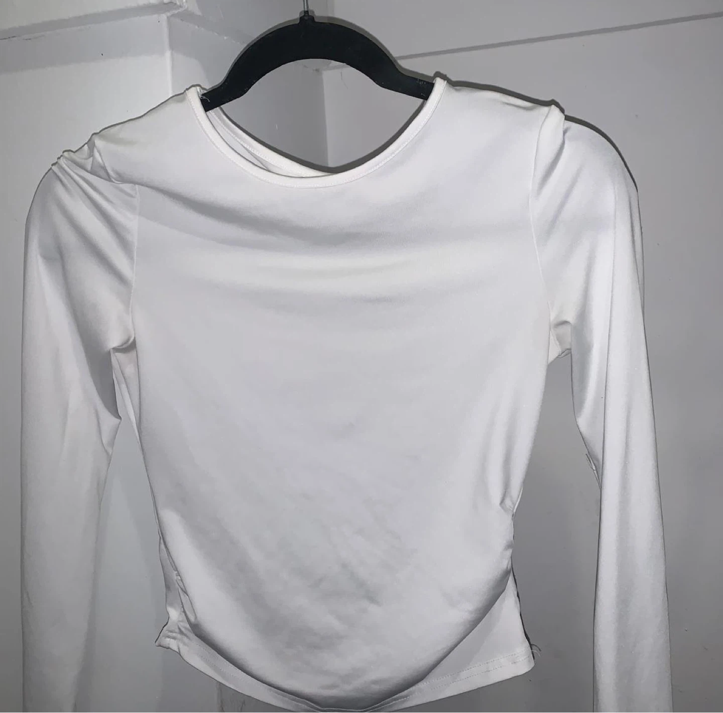 White Long Sleeve Top - Size XS - photo 2
