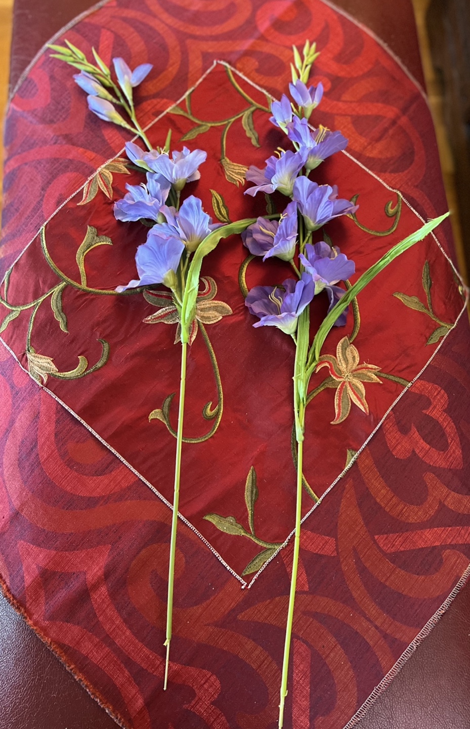 Purple Artificial Flowers - photo 2