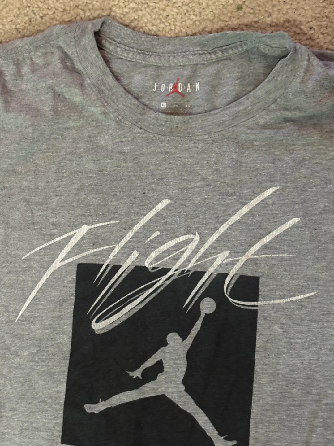 Jordan Flight Grey XL T-Shirt - photo 2